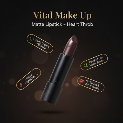 Matte Lipstick Heart Throb