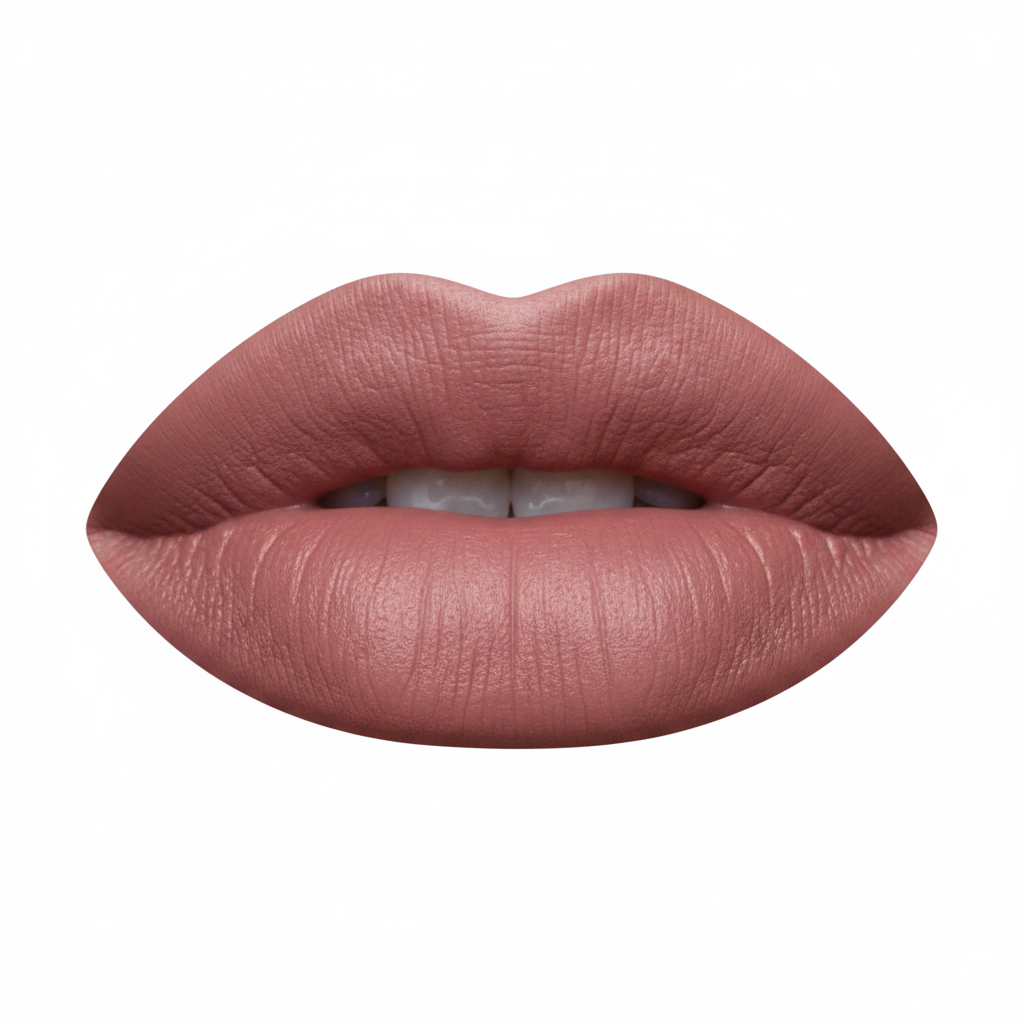 Matte Lipstick Nude Rose