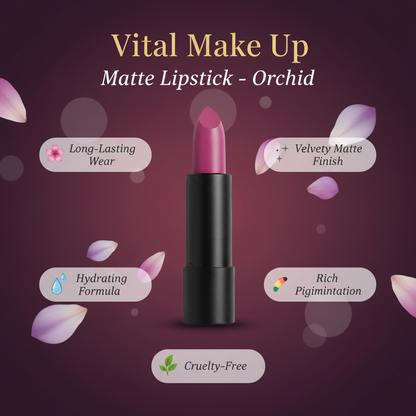 Matte Lipstick Orchid