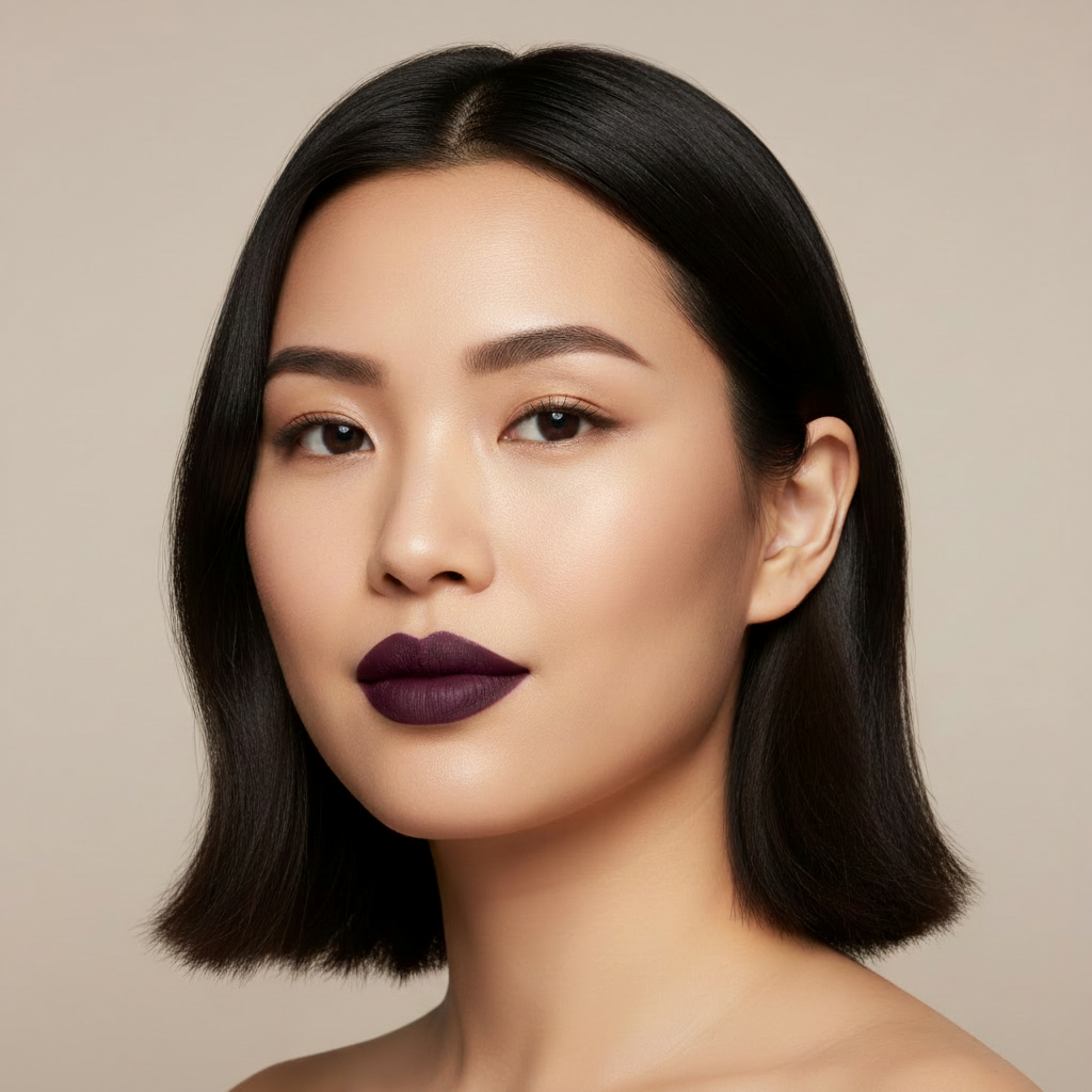 Matte Lipstick Plum Pout