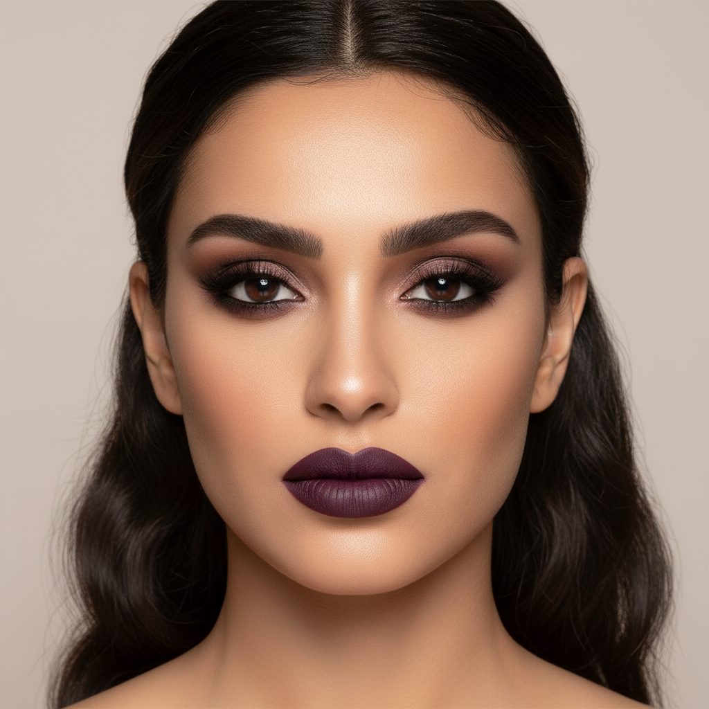 Matte Lipstick Plum Pout