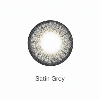Satin Grey contact lens