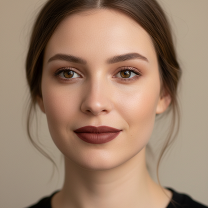 Matte Lipstick Spicy Brown