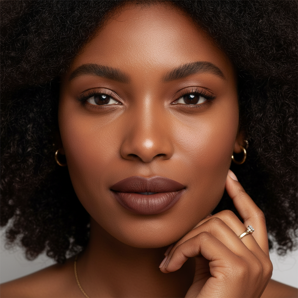 Matte Lipstick Spicy Brown