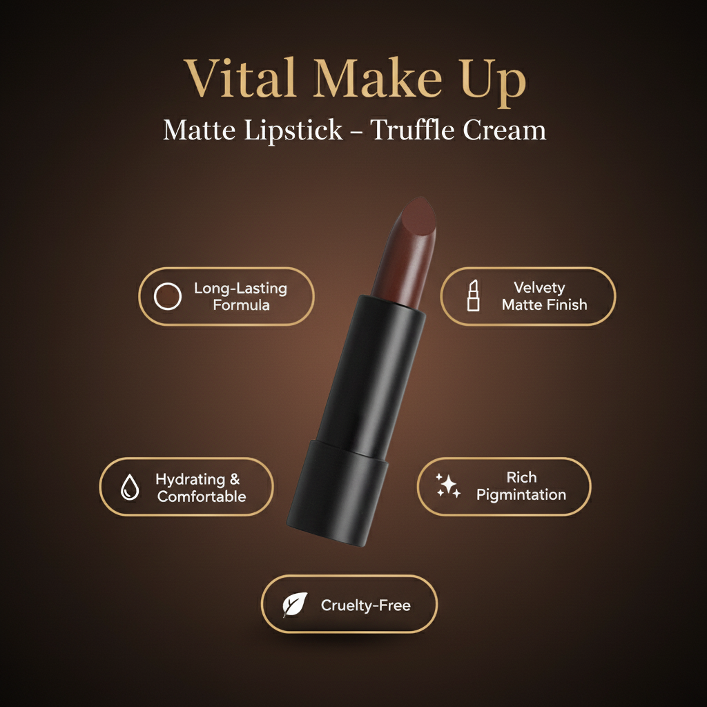 Matte Lipstick Truffle Cream