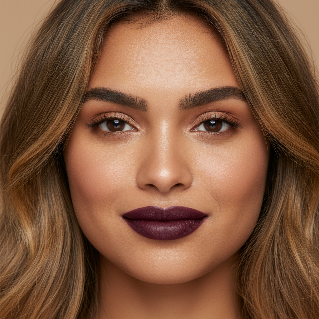 Matte Lipstick Trully Maroon