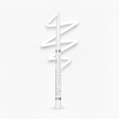 Vital Make Up Twist Up Lip & Eye Liner Pencil in pure white, a dual-purpose cosmetic for precise definition.